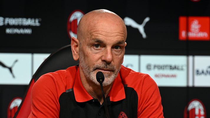 Stefano Pioli AC Milan conferenza stampa Milanello
