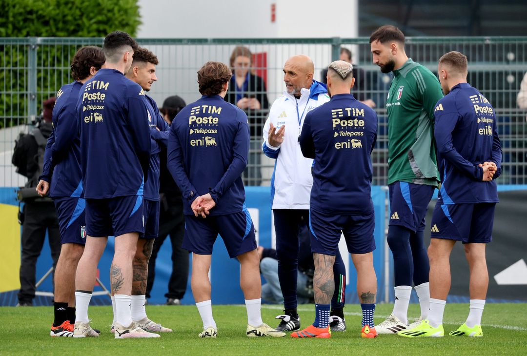 Italia, Pellegrini e Mancini si allenano con la Nazionale di Spalletti – FOTOGALLERY - immagine 24