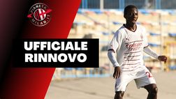 Milan primavera, ufficiale il rinnovo fino al 2025 di Eletu (FOTO)