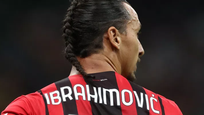 Zlatan Ibrahimovic AC Milan Milan-Lazio Serie A 2021-2022