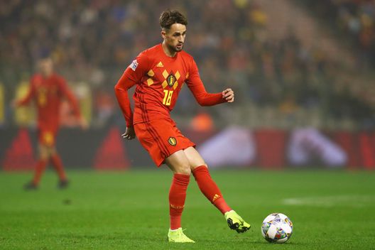  BRUSSELS, BELGIUM - NOVEMBER 15: Adnan Januzaj of Belgium in action during the UEFA Nations League A group two match between Belgium and Iceland at King Baudouin Stadium on November 15, 2018 in Brussels, Belgium. (Photo by Dean Mouhtaropoulos/Getty Images) 