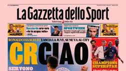 Prima Pagina, La Gazzetta dello Sport: “CRCIAO. Mbappé più Real. Gioia Zaniolo”