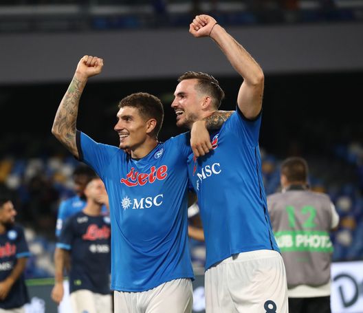 Giovanni Di Lorenzo e Fabian Ruiz (Photo by Maurizio Lagana/Getty Images) Giovanni Di Lorenzo e Fabian Ruiz (Photo by Maurizio Lagana/Getty Images)