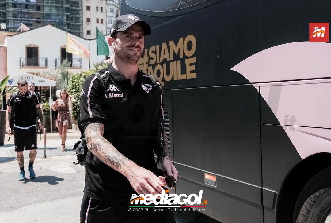 FOTO RITIRO PALERMO, la squadra di Baldini verso l’amichevole col Pisa (Gallery) - immagine 15