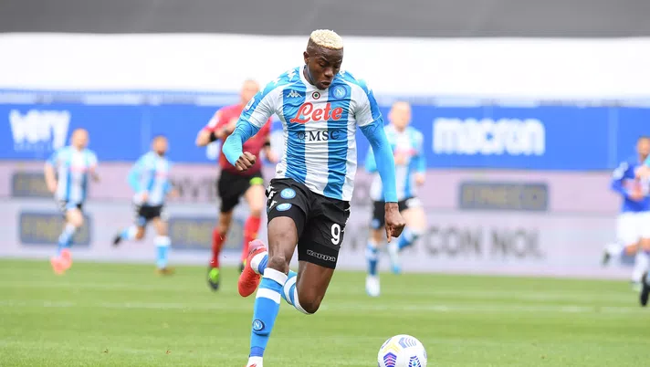 Victor Osimhen (Photo by SSC NAPOLI via Getty Images)