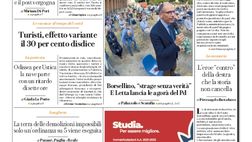 Prima Pagina, La Repubblica: “Vaccini, Sicilia ultima in tutte le fasce d’età“