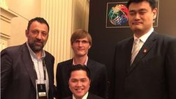 Thohir presidente ma Inter lontana dai pensieri: alla FIBA con Divac, Kirilenko e Yao Ming
