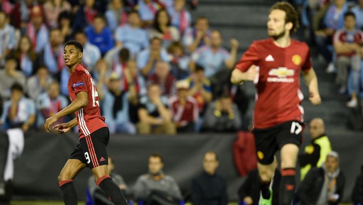 Europa League, Celta Vigo-Manchester United 0-1: un gol di Rashford e i Red Devils ipotecano la finale Europa League, Celta Vigo-Manchester United 0-1: un gol di Rashford e i Red Devils ipotecano la finale