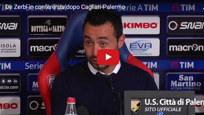 VIDEO Cagliari-Palermo, De Zerbi: “I sardi hanno una grossa qualità e comunque non ci ha schiacciato” VIDEO Cagliari-Palermo, De Zerbi: “I sardi hanno una grossa qualità e comunque non ci ha schiacciato”