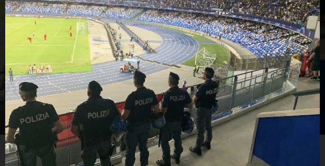 Poliziotti sugli spalti del San Paolo... Macao, Seychelles, Vietnam, Usa, Australia: anche lì in tv il derby Napoli-Salernitana- immagine 2