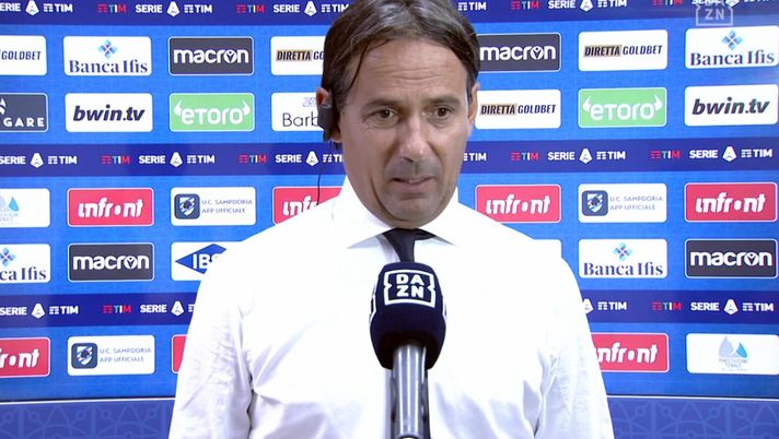 Inter, Inzaghi: “Presi due gol fortuiti. L’infortunio di Sensi ha compromesso il finale” Inter, Inzaghi: “Presi due gol fortuiti. L’infortunio di Sensi ha compromesso il finale”