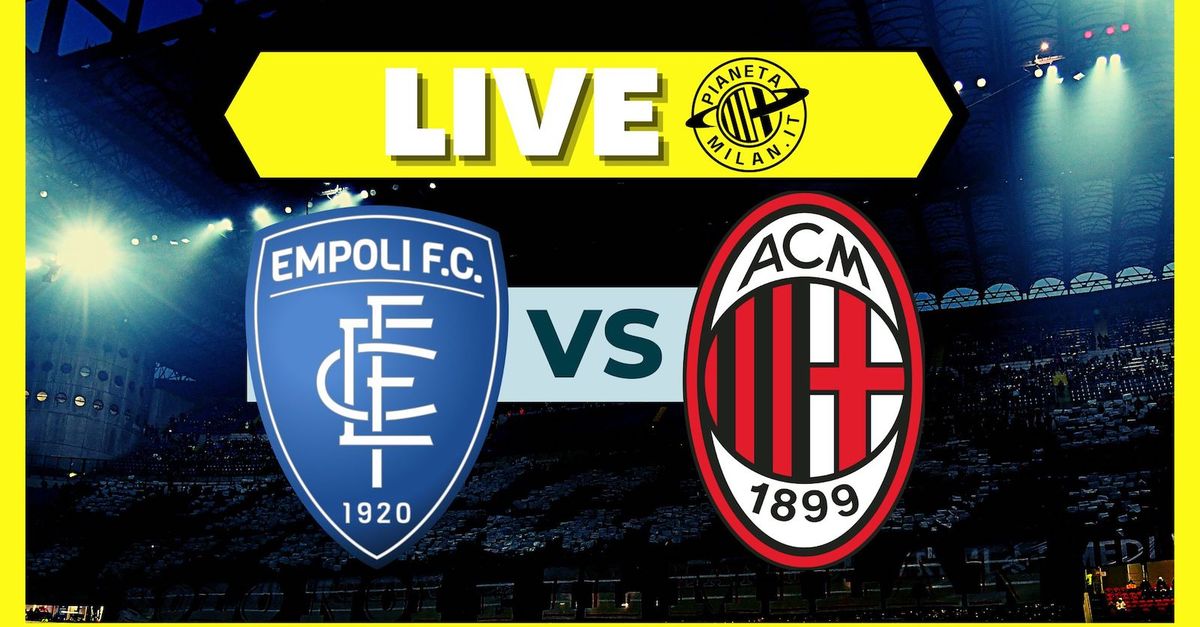 Empoli Milan 0 1: la sblocca Rebic | LIVE NEWS
