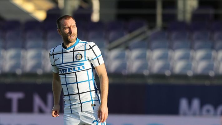 FLORENCE, ITALY - JANUARY 13: Christian Eriksen of FC Internazionale in action during the Coppa Italia match between ACF Fiorentina and FC Internazionale at Artemio Franchi on January 13, 2021 in Florence, Italy. Sporting stadiums around Italy remain under strict restrictions due to the Coronavirus Pandemic as Government social distancing laws prohibit fans inside venues resulting in games being played behind closed doors. (Photo by Gabriele Maltinti/Getty Images) Big e trappole: otto giocatori da tenere d’occhio, i consigli per la giornata - immagine 1