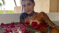 Jacobs e Nicole Daza a Cancun, lei infiamma i follower con un vedo non vedo