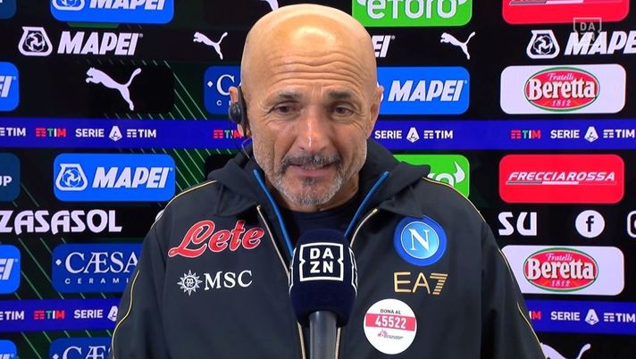 Spalletti: “Guai muscolari per Fabian e Kouli, difficile il recupero. E sull’arbitro…” - immagine 1