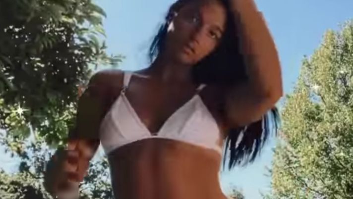 Oriana Sabatini sul proprio profilo Instagram 