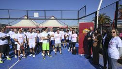 Amami e Basta, la Roma al fianco delle donne: organizzato un torneo benefico di padel