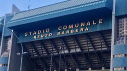 Pre Derby del Cuore: pubblico spostato sotto la tribuna coperta del “Renzo Barbera”
