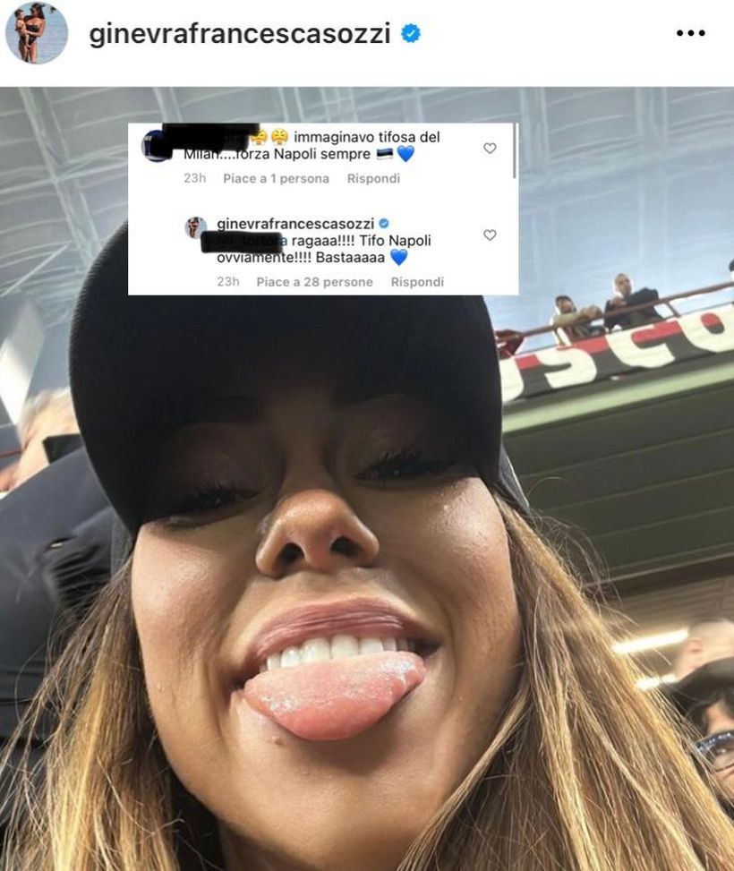 Bufera sulla compagna di Politano per una foto con la bandiera del Milan, lei risponde così- immagine 2