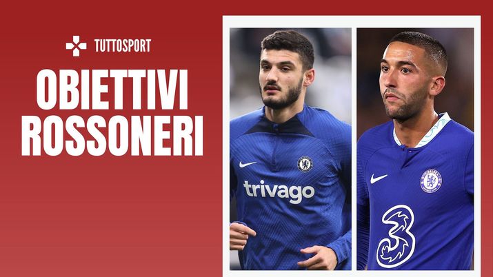 Broja Ziyech Chelsea Calciomercato AC Milan