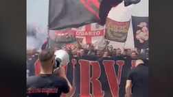 Milan, Curva Sud: “Io non ti lascerò, sempre con te sarò…” | PM VIDEO