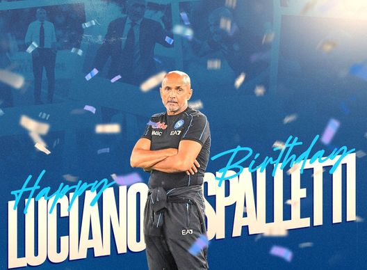 FOTO Mister Spalletti oggi compie 64 anni: gli auguri di compleanno della SSC Napoli- immagine 2