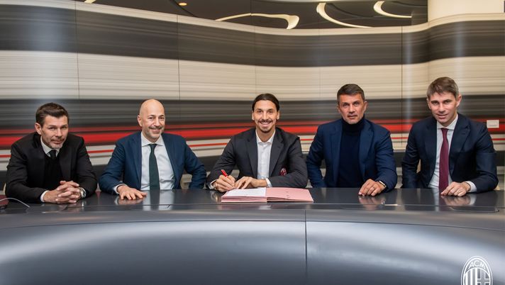 ibrahimovic, gazidis e maldini (credits: acmilan.com) ibrahimovic, gazidis e maldini (credits: acmilan.com)