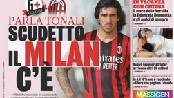 Prima Pagina, La Gazzetta dello Sport: “Scudetto, il Milan c’è. Nuovo sponsor Inter”