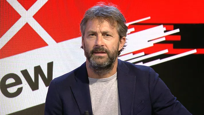 Maurizio Ganz, ex attaccante del Milan, oggi opinionista per 'Milan TV' (credits: acmilan.com)