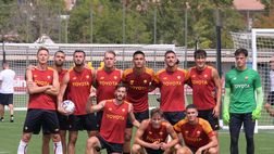 Trigoria, Roma in campo per la rifinitura in vista dell’Udinese – FOTO GALLERY