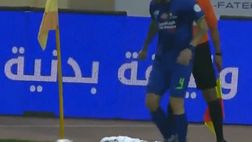 Arabia Saudita, è calcio d’angolo ma con l’avversario a terra come sponda…