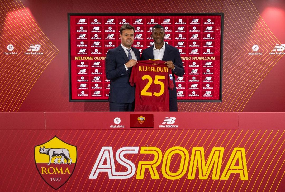 Wijnaldum è un nuovo giocatore della Roma – FOTO GALLERY - immagine 11