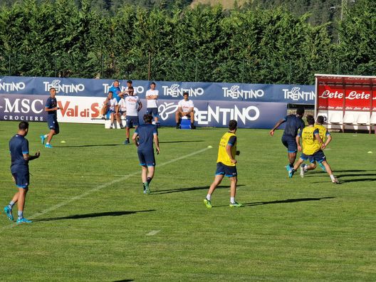 FOTO Terminata la partitella d’allenamento a Dimaro: la squadra vincente- immagine 2