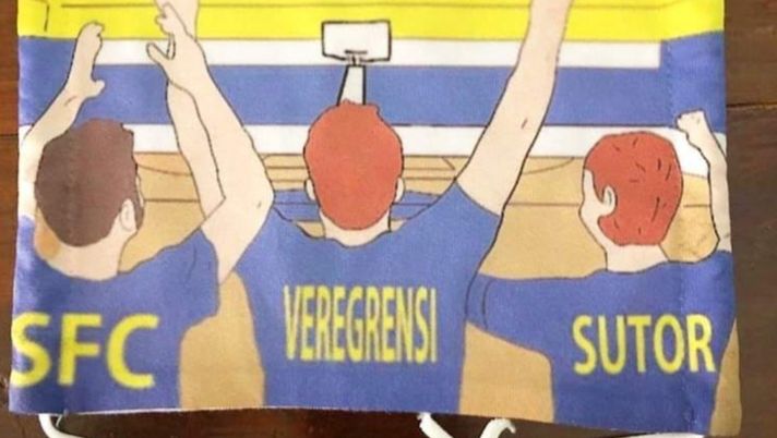 Coreografia, vittoria e...mascherina Coreografia, vittoria e...mascherina