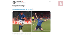 VIDEO da Fede come papà Enrico a Khaby Lame: social in delirio per Chiesa e Pessina