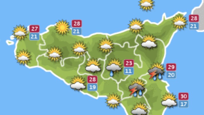 Meteo, Palermo: nuvoloso e nubi sparse, le previsioni di mercoledì 8 settembre 