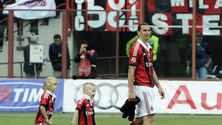 Zlatan Ibrahimovic e i suoi figli