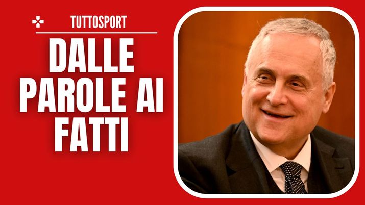 Claudio Lotito, presidente della Lazio Di Bello