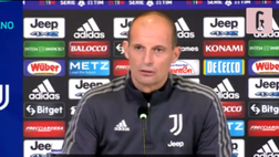 VIDEO Juventus, Allegri: “Torneremo a lottare per lo scudetto. Mourinho top”