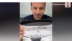 VIDEO Juventus, Del Piero riceve la nuova maglia: guarda la reazione dell’ex 10