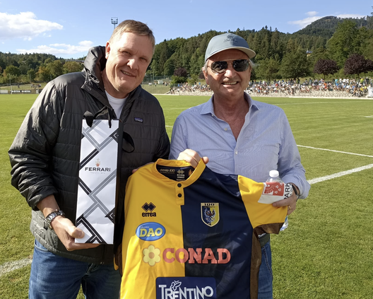 foto Giacca e Gabrielli Trento, Giacca: “Mercato da 7. Arriva Damian. Festa con i tifosi in città a fine agosto”- immagine 2