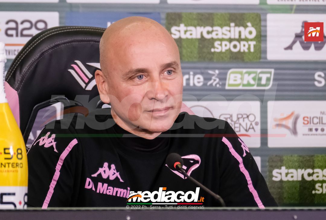 FOTO PALERMO, verso il Perugia: Corini in sala stampa (Gallery) - immagine 29