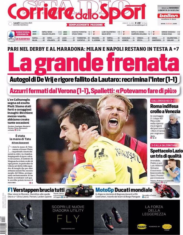 BUONGIORNO CITTACELESTE – LE PRIME PAGINE DEI PRINCIPALI QUOTIDIANI SPORTIVI – GUARDA- immagine 3