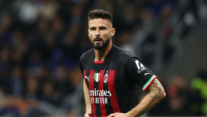 Olivier Giroud AC Milan derby Inter-Milan 1-0 Champions League 2022-2023