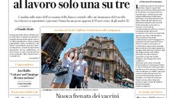 Prima Pagina, La Repubblica-Palermo: “Non è un’Isola per donne, al lavoro solo una su tre”