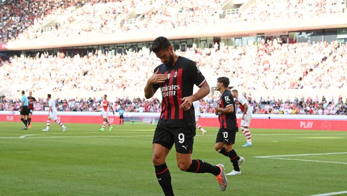 Olivier Giroud AC Milan Colonia Milan