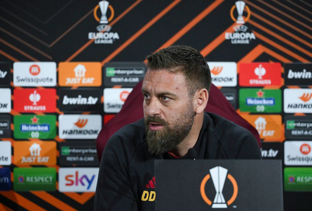 Roma-Feyenoord, la conferenza stampa di De Rossi e Cristante – FOTO GALLERY - immagine 10