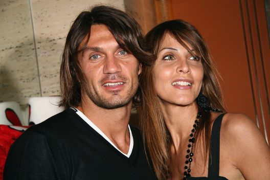  Adriana Fossa e Paolo Maldini, storico capitano del Milan (credits: GETTY images) 