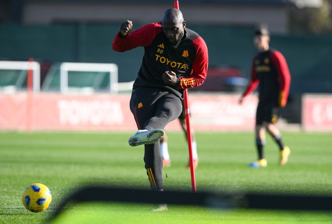 Roma, l’ultimo allenamento prima della partenza per Riyad – FOTOGALLERY - immagine 6