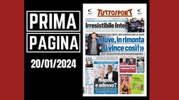 Prima pagina Tuttosport: Irresistibile Inter. Napoli, e adesso?